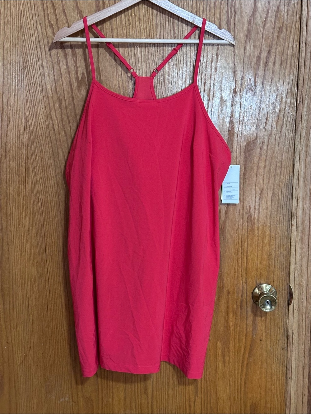 all in motion Red Sleeveless Romper sz xxl new with tags